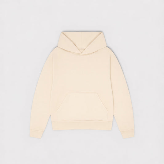 DROP Ley de Morphy — Hoodie Oversized Premium (Beige)